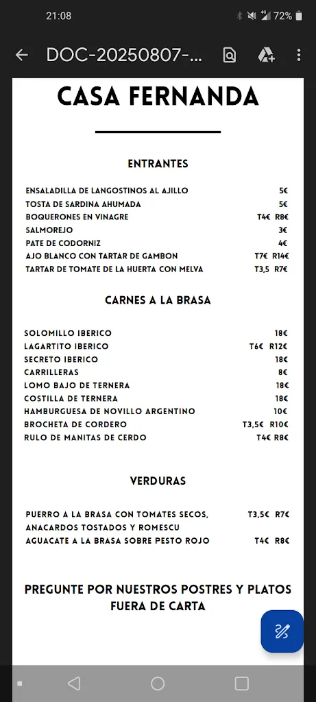 Menu_Restaurante Casa Fernanda_Alájar_image_1