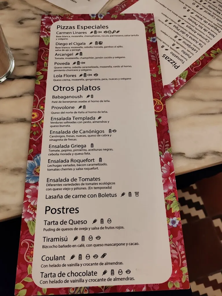 Menu_La Plazita, Peña Flamenca_Alájar_image_2
