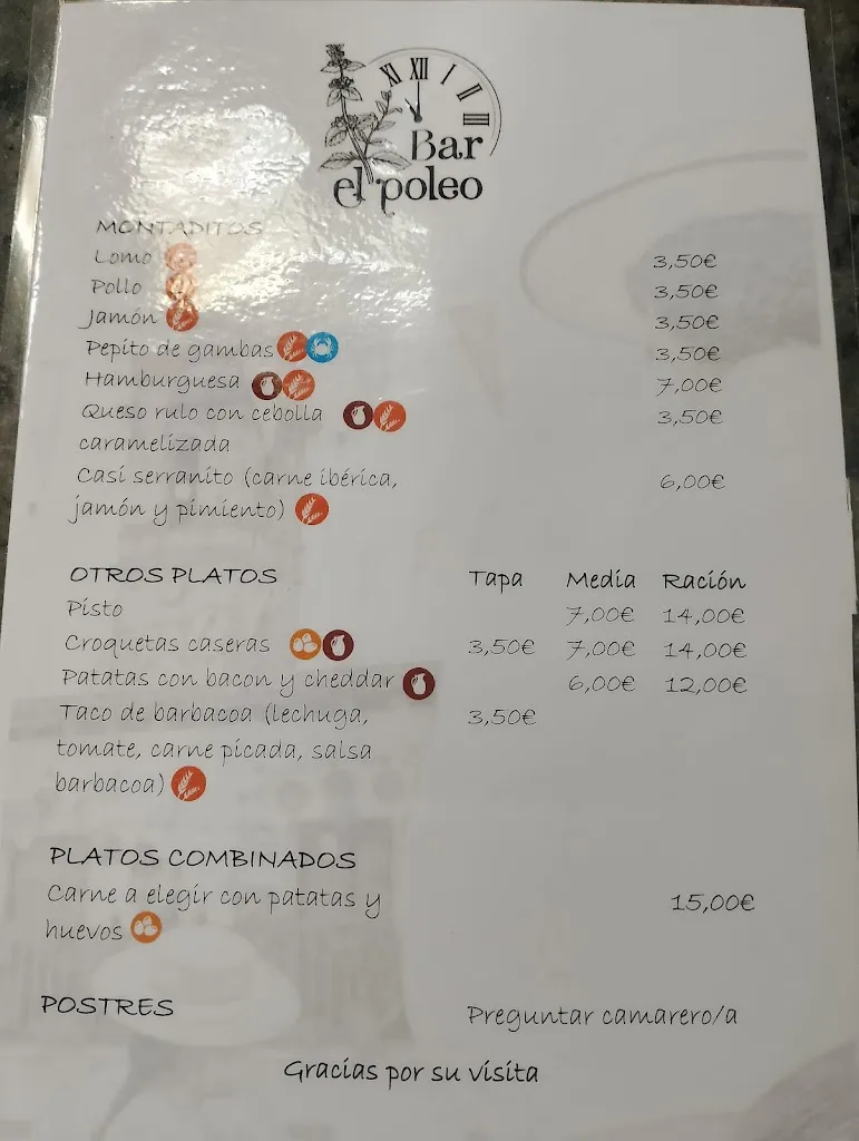 Menu_Bar El Poleo_Alájar_image_1