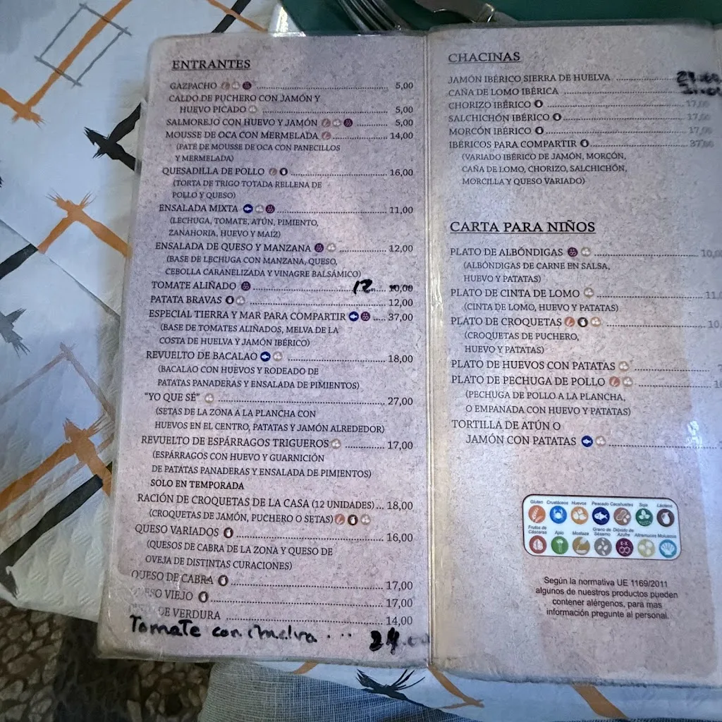 Menu_Mesón El Corcho_Alájar_image_1