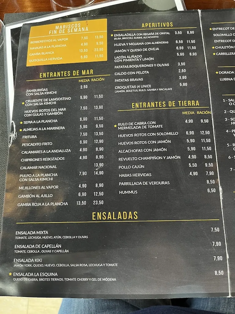 Menu_La Esquina Bar Benejúzar_Benejúzar_immagine_4