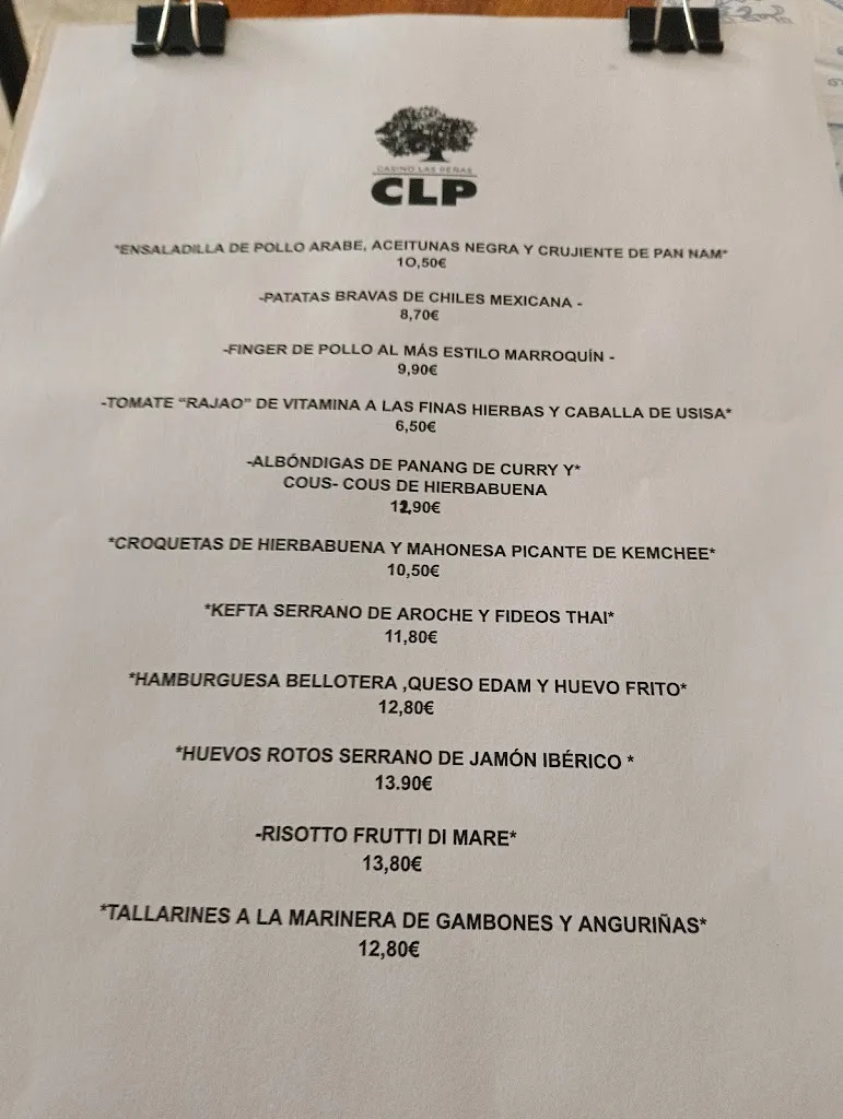 Menu_CLP Las Peñas · Restobar_Aroche_image_1