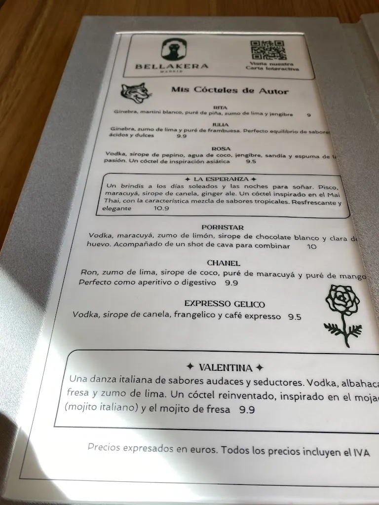 Menu_La Bellakera de Trujillo_Berrocal_image_2