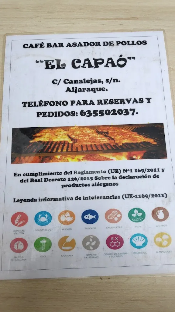 Menü_Asador De Carne Capaó_Aljaraque_Bild_1