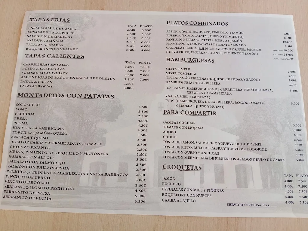 Menu_Montaditos y tapas la enrama_Aljaraque_image_2