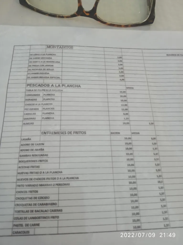 Menu_Casino company Minero de Corrales_Aljaraque_image_3