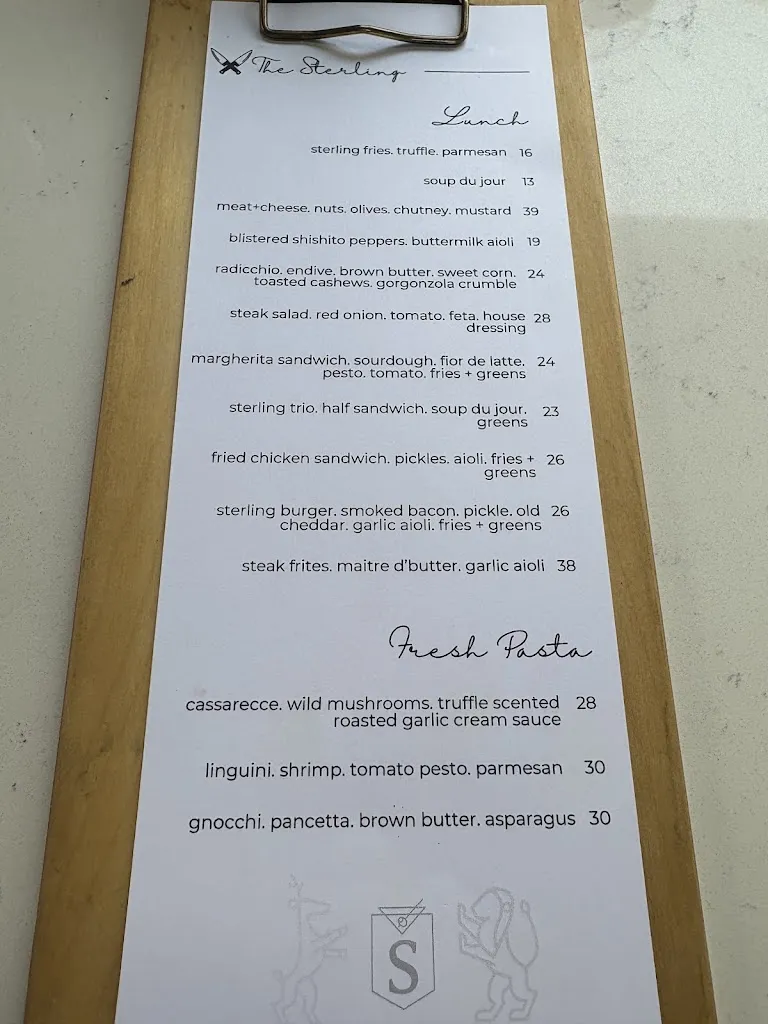 Menu_The Sterling_Almonte_image_2