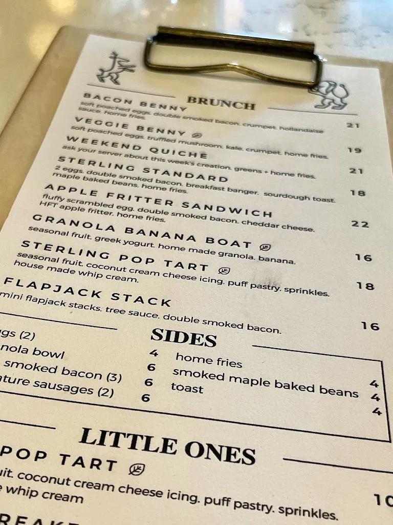 Menu_The Sterling_Almonte_image_4