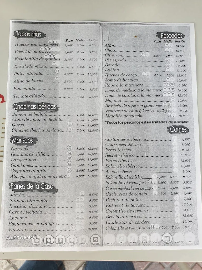 Menu_CERVECERIA LOS JUNCOS_Almonte_image_2