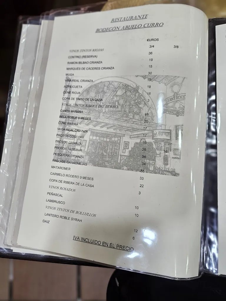 Menu_Restaurante Bodegón Abuelo Curro_Bollullos par del Condado_image_2