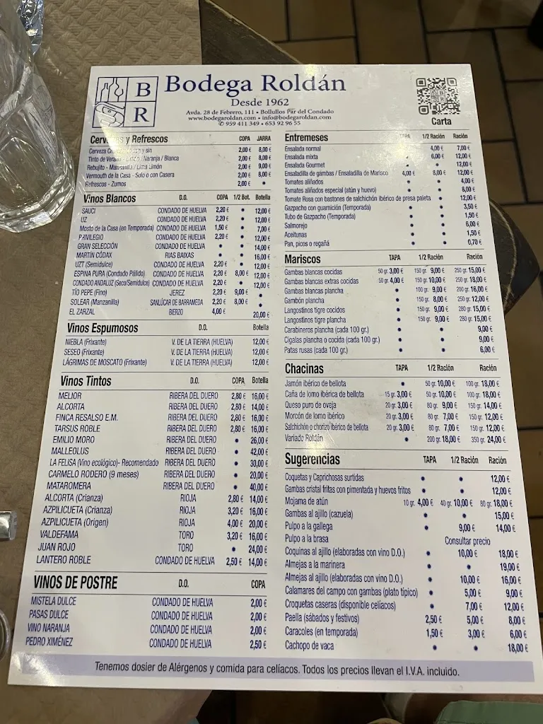 Menu_Bodega Roldan - Restaurante en Bollullos Par del Condado_Bollullos par del Condado_image_1