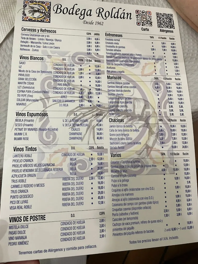 Menu_Bodega Roldan - Restaurante en Bollullos Par del Condado_Bollullos par del Condado_image_4