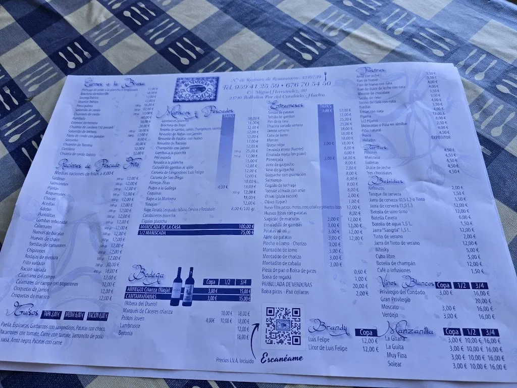 Menu_Bodegón Restaurante El Chocaito_Bollullos par del Condado_image_3