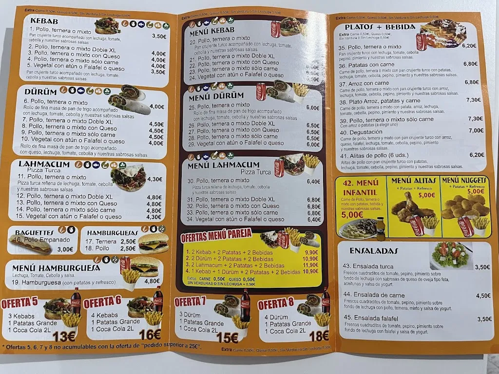 Menu_Auténtico sabor Kebab TLF-959079811_Bollullos par del Condado_immagine_4