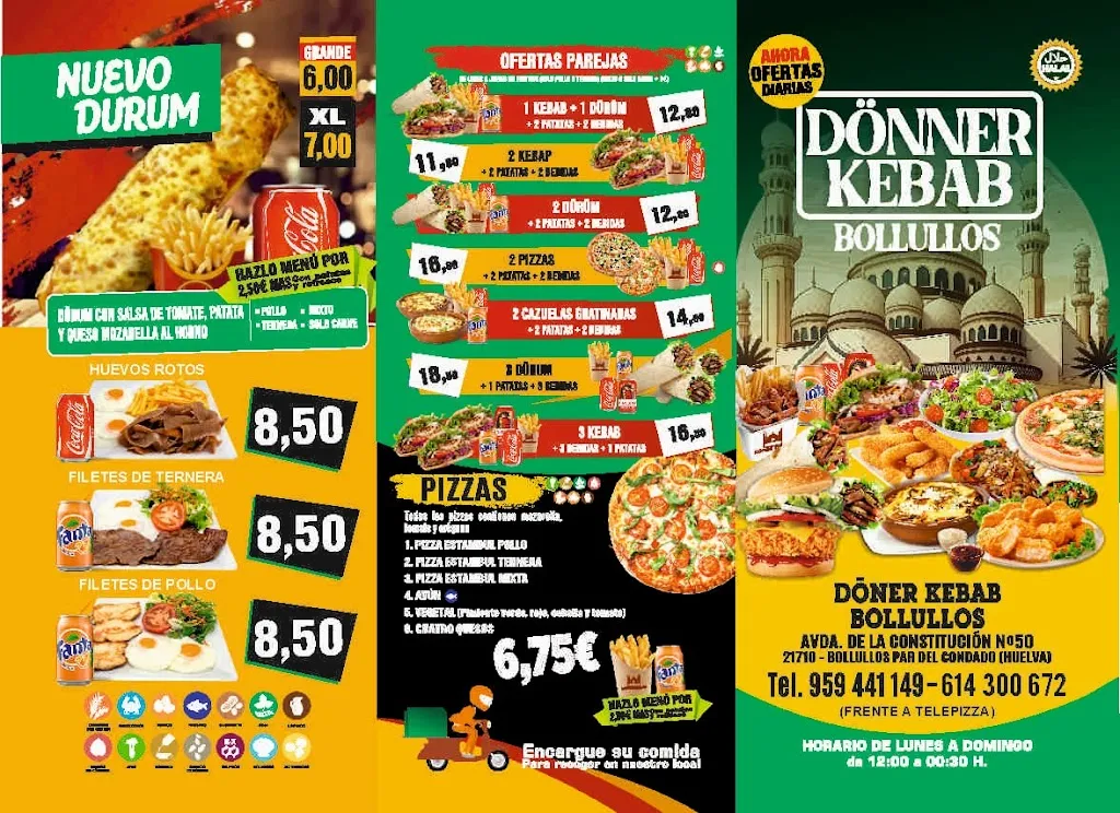 Menu_DONER KEBAP BOLLULLOS_Bollullos par del Condado_image_1