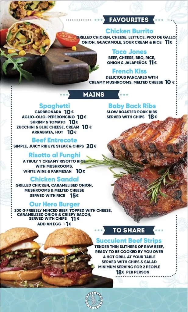 Menu_Pool Bar & Restaurant_Benidoleig_image_4