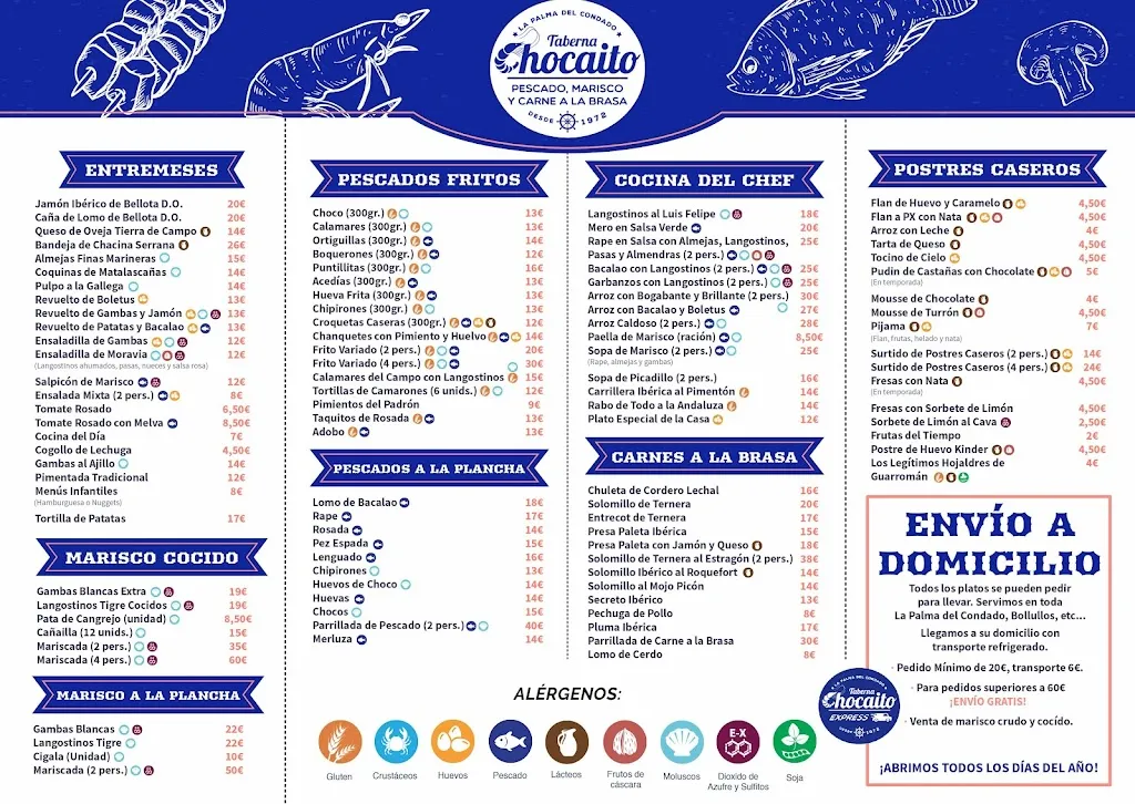 Menu_Taberna Chocaito_Bollullos par del Condado_image_1