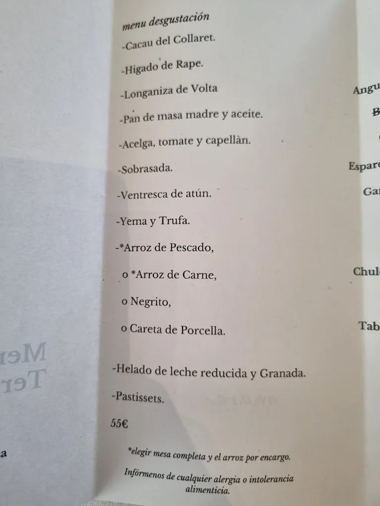 Menu_Mare restaurant_Benidoleig_image_2