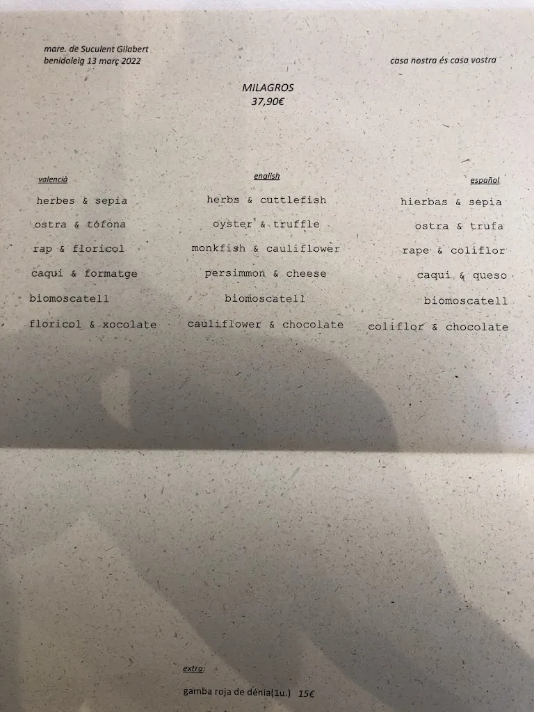 Menu_Mare restaurant_Benidoleig_image_3