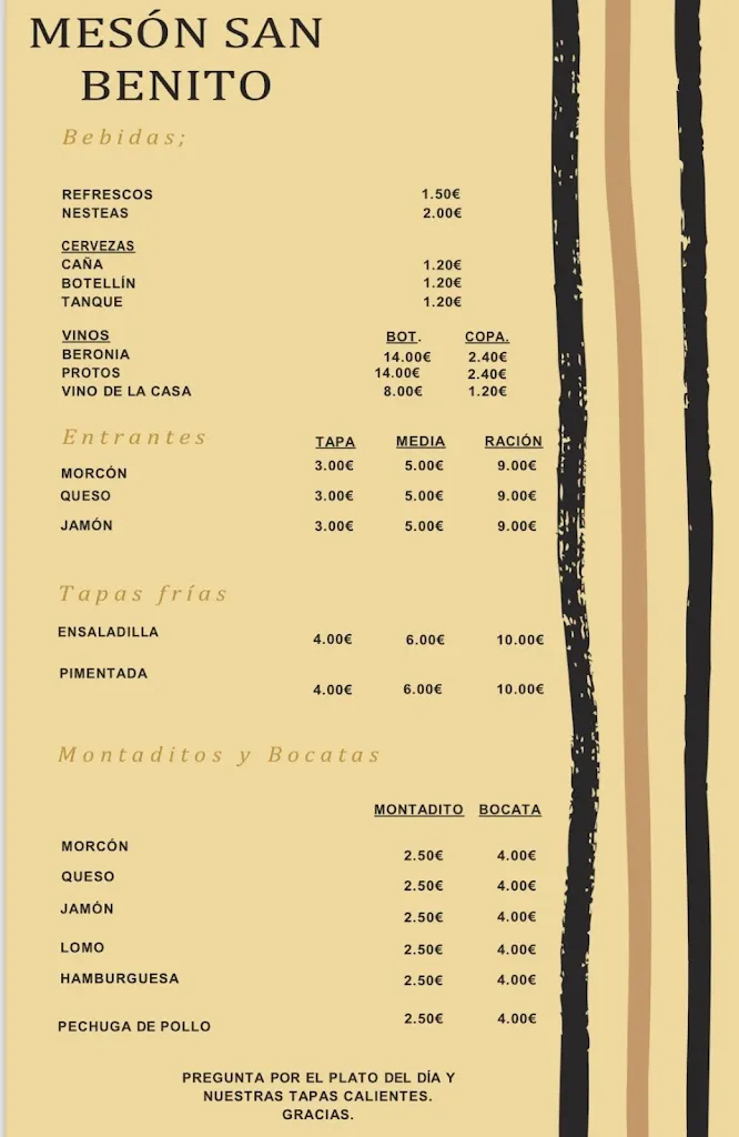 Menu_Meson san Benito_Cerro de Andévalo El_image_1