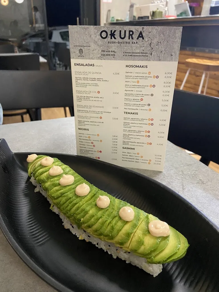 Menu_Restaurante Japonés - OKURA SUSHI GASTRO BAR_Ayamonte_image_1