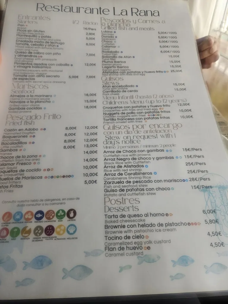 Menu_Restaurante La Rana_Ayamonte_image_1