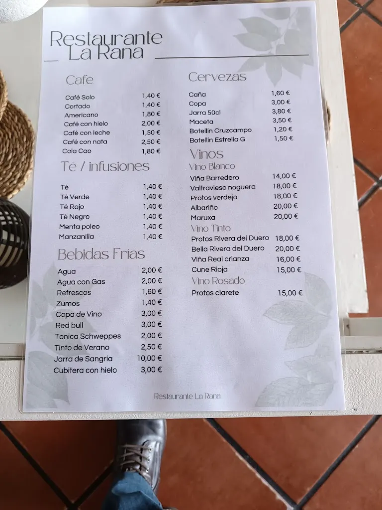 Menu_Restaurante La Rana_Ayamonte_image_4