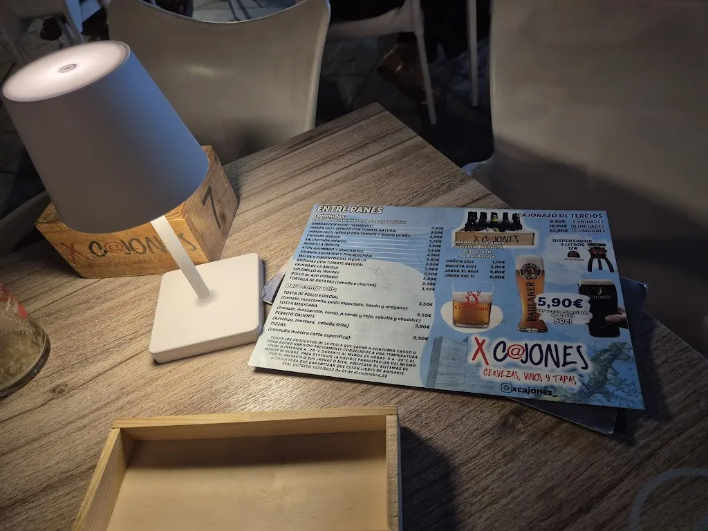 Menu_Xcajones - Tapas y Cerveza en Ayamonte_Ayamonte_immagine_2