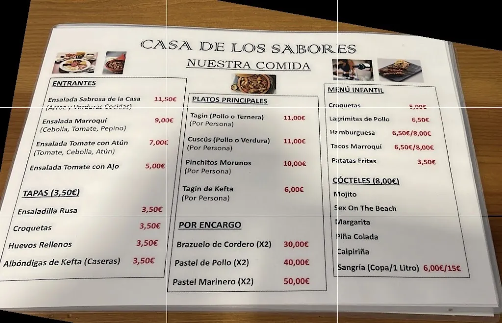 Menu_Casa de los Sabores_Ayamonte_image_1