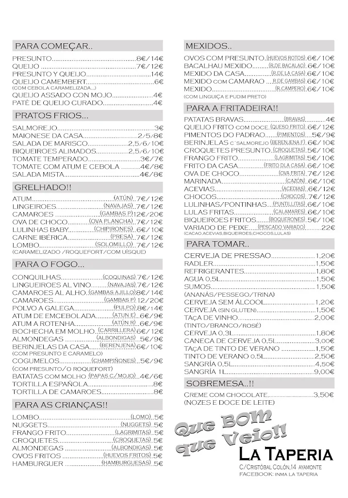 Menu_La taperia leiva_Ayamonte_image_1