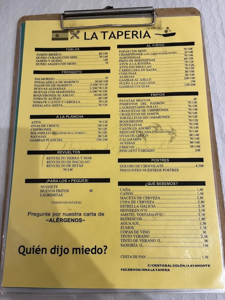 Menu_La taperia leiva_Ayamonte_image_2