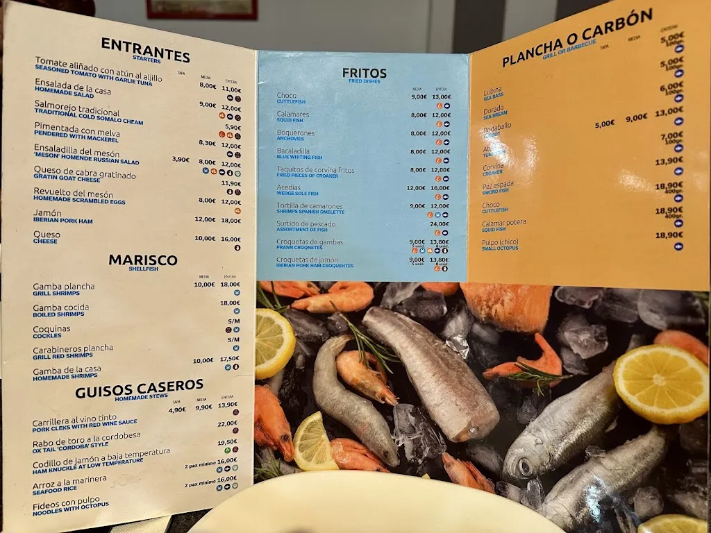 Menu_Restaurante Mesón Plumas_Ayamonte_image_1