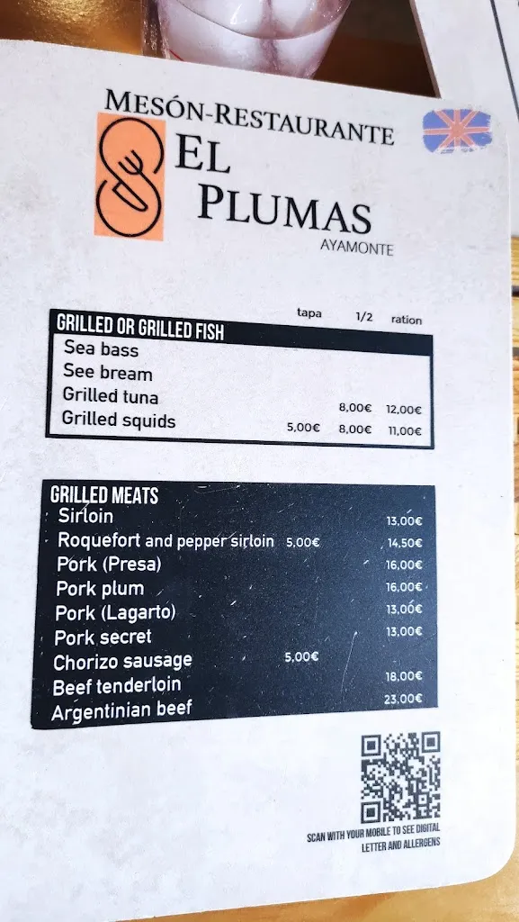 Menu_Restaurante Mesón Plumas_Ayamonte_image_4