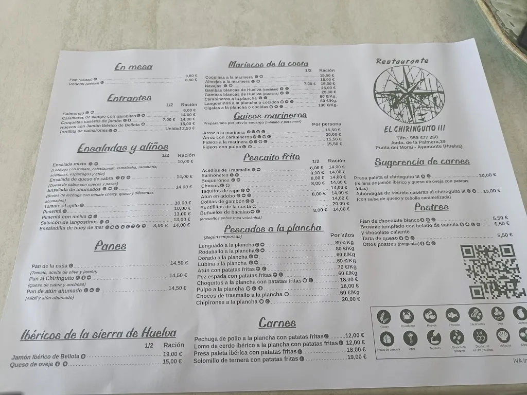Menu_El chiringuito 3_Ayamonte_image_4