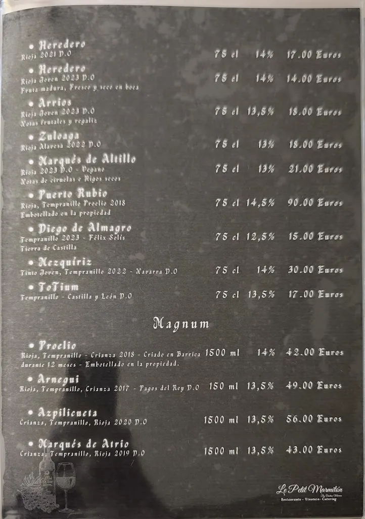 Menu_Cristina moreau. Le petit marmitón_Ayamonte_image_1