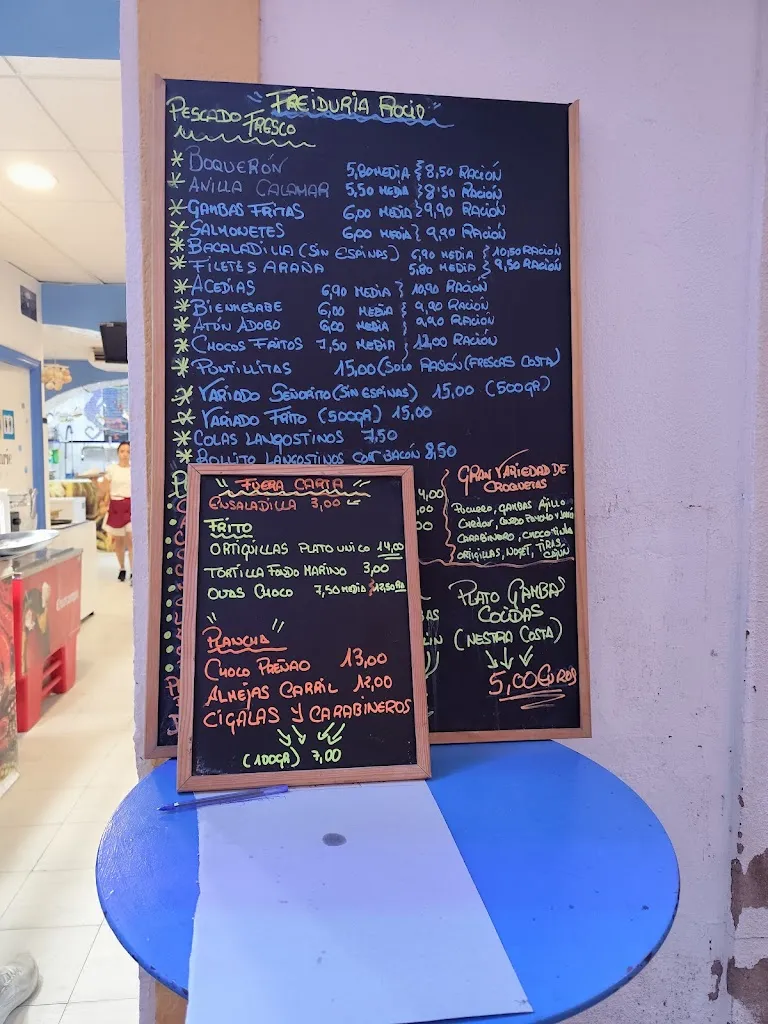 Menu_Freiduría Rocío Bar Pescadería_Ayamonte_image_4