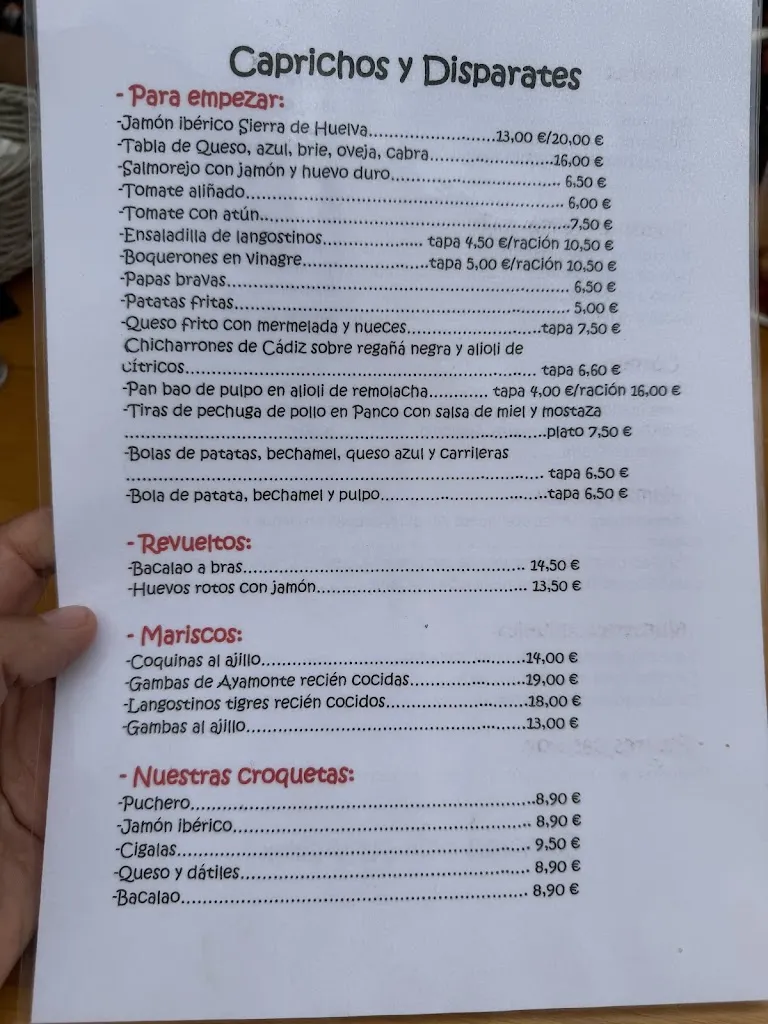Menu_Restaurante Caprichos & Disparates_Ayamonte_image_2
