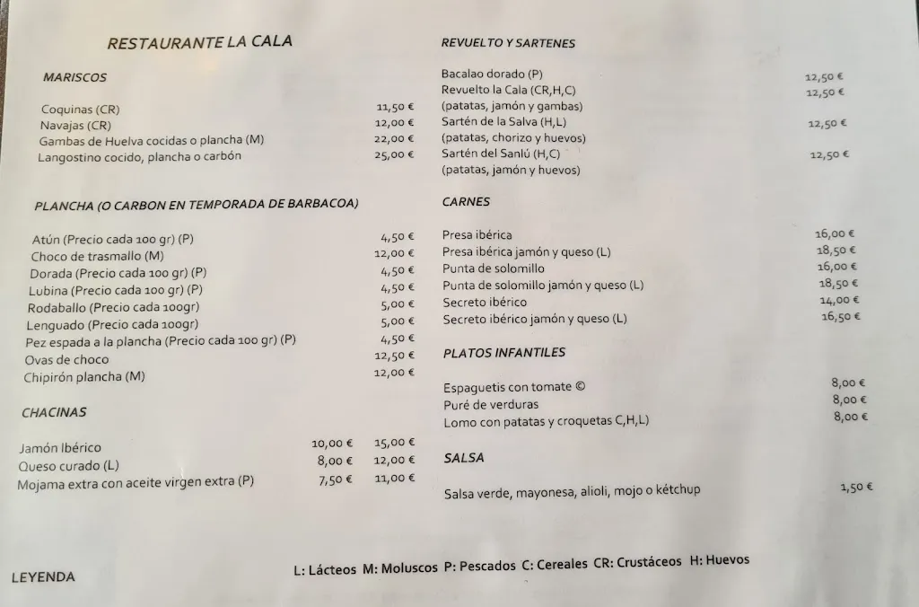 Menu_La Cala_Ayamonte_image_2