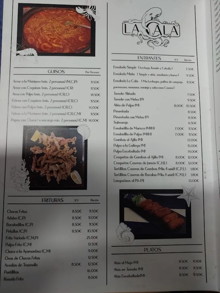 Menu_La Cala_Ayamonte_image_4