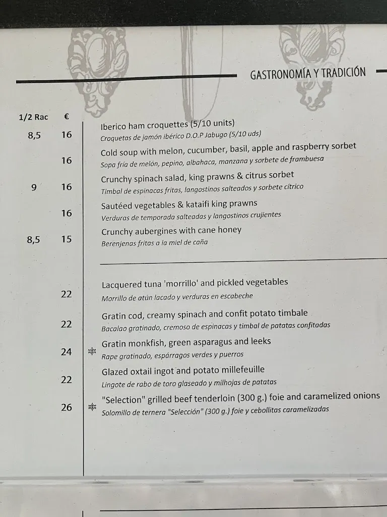 Menu_Restaurante Parador de Ayamonte at Parador de Ayamonte Hotel_Ayamonte_image_2