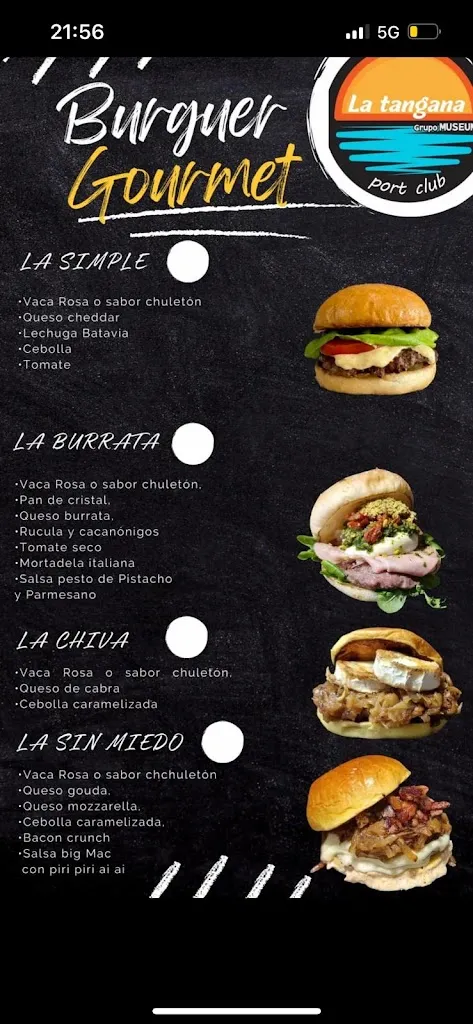 Menu_La Tangana Port Club Ayamonte_Ayamonte_immagine_4