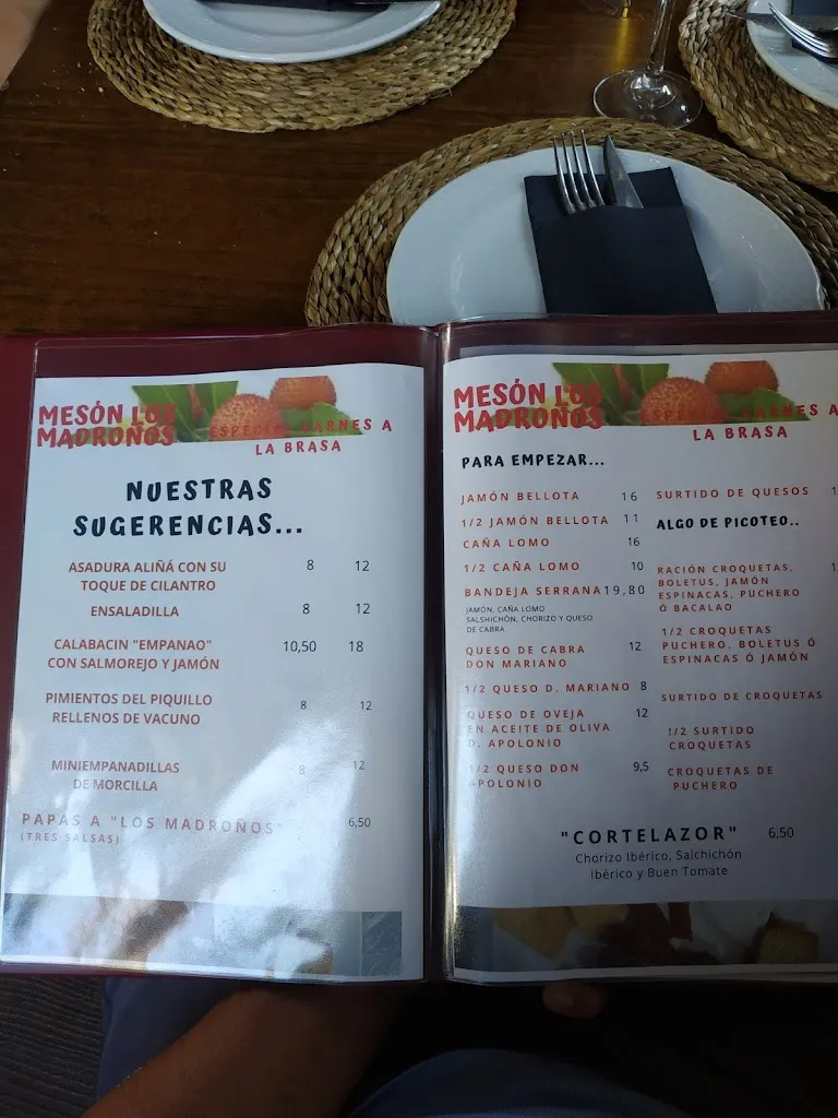 Menu_Mesón Los Madroños_Cortelazor_image_3