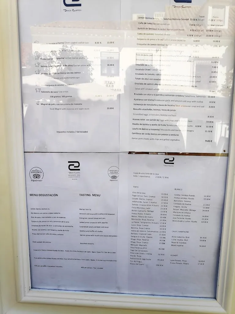 Menu_Jesus Carrion Restaurante_Cortelazor_image_2