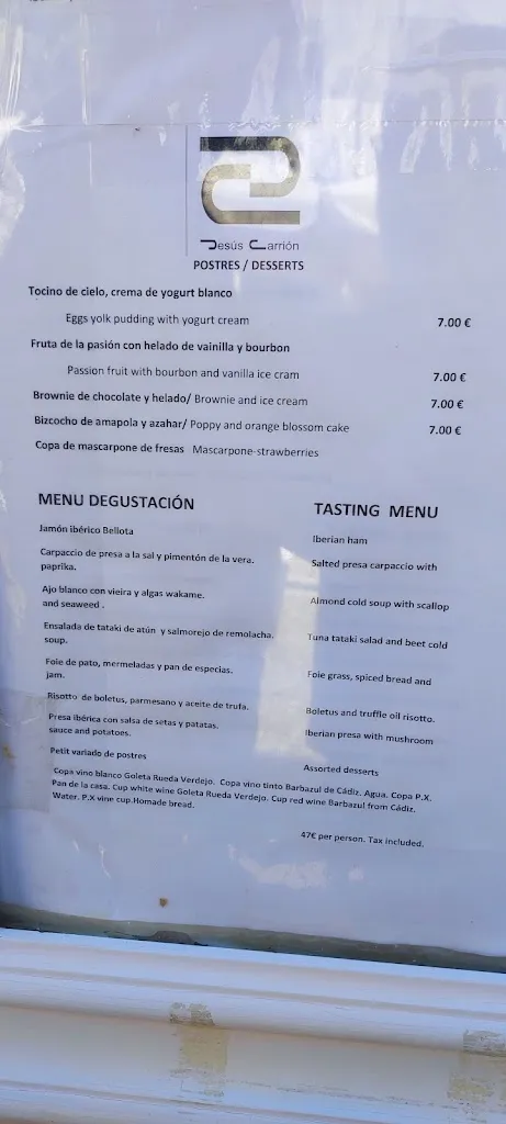 Menu_Jesus Carrion Restaurante_Cortelazor_image_4