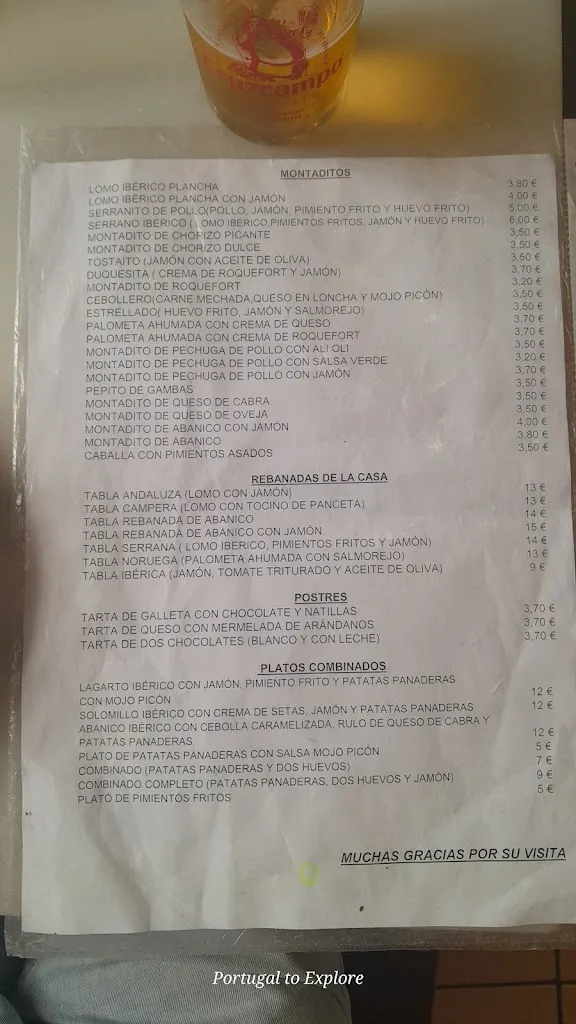Menu_Taberna Rincón de Juan 🌞_Aracena_image_1