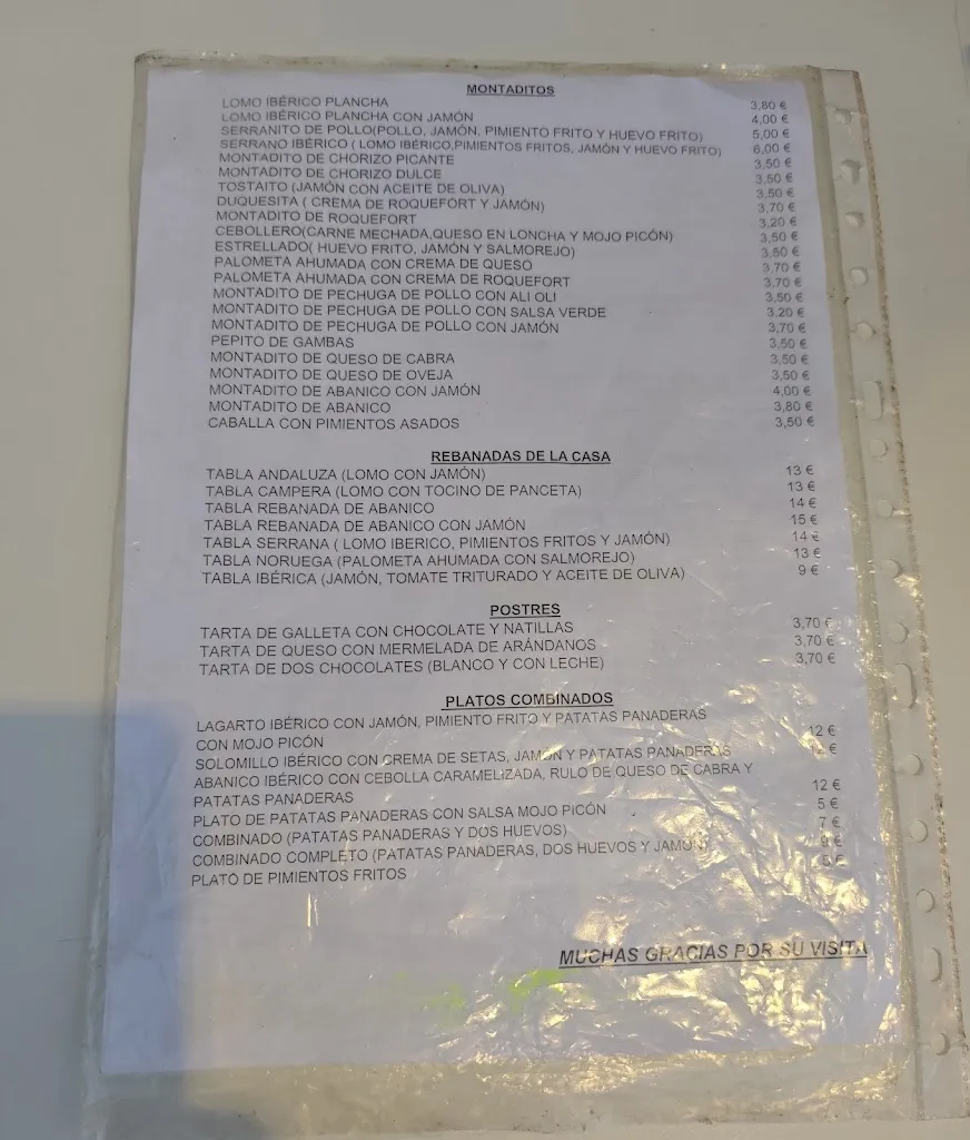 Menu_Taberna Rincón de Juan 🌞_Aracena_image_2