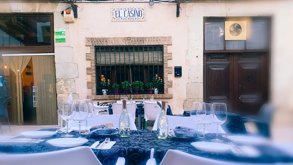 El Casino restaurant in Benilloba
