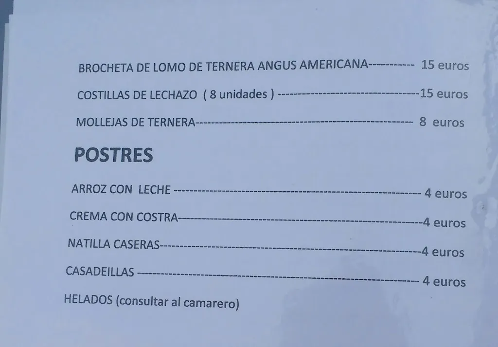 Restaurante La sidrería el amparo restaurant in Aracena