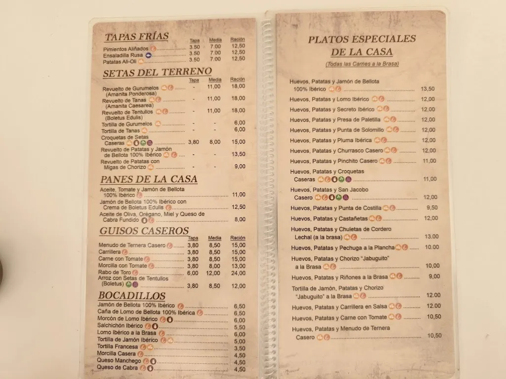 Menu_Café Bar Joaquinito_Aracena_immagine_1