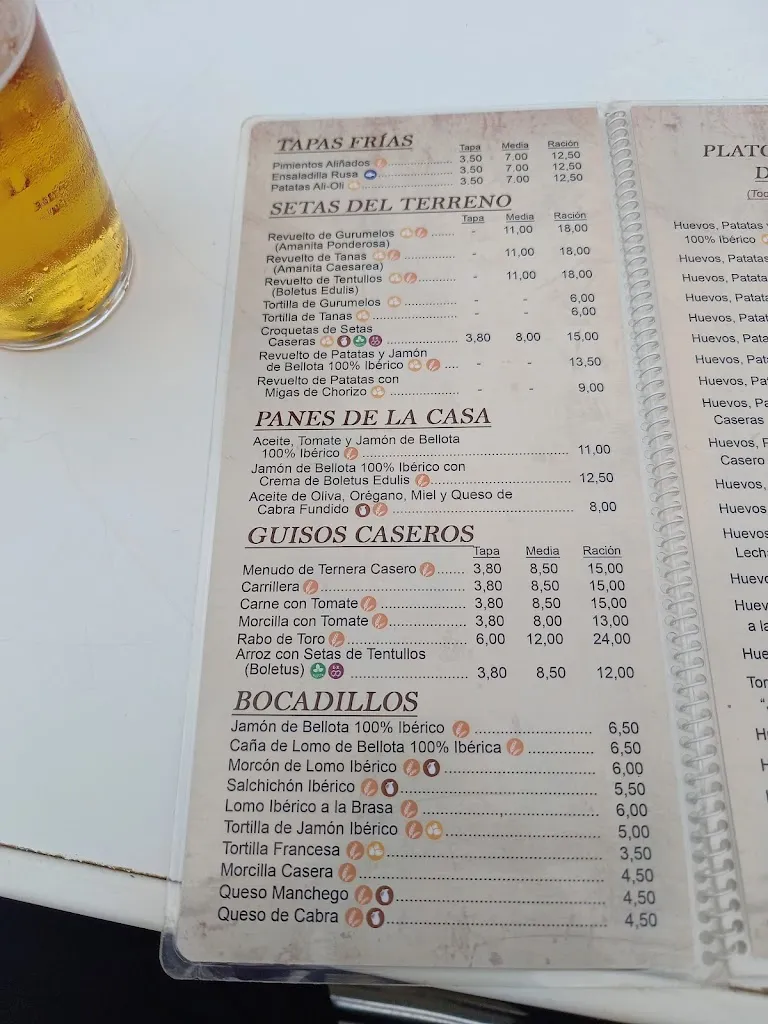 Menu_Café Bar Joaquinito_Aracena_immagine_2